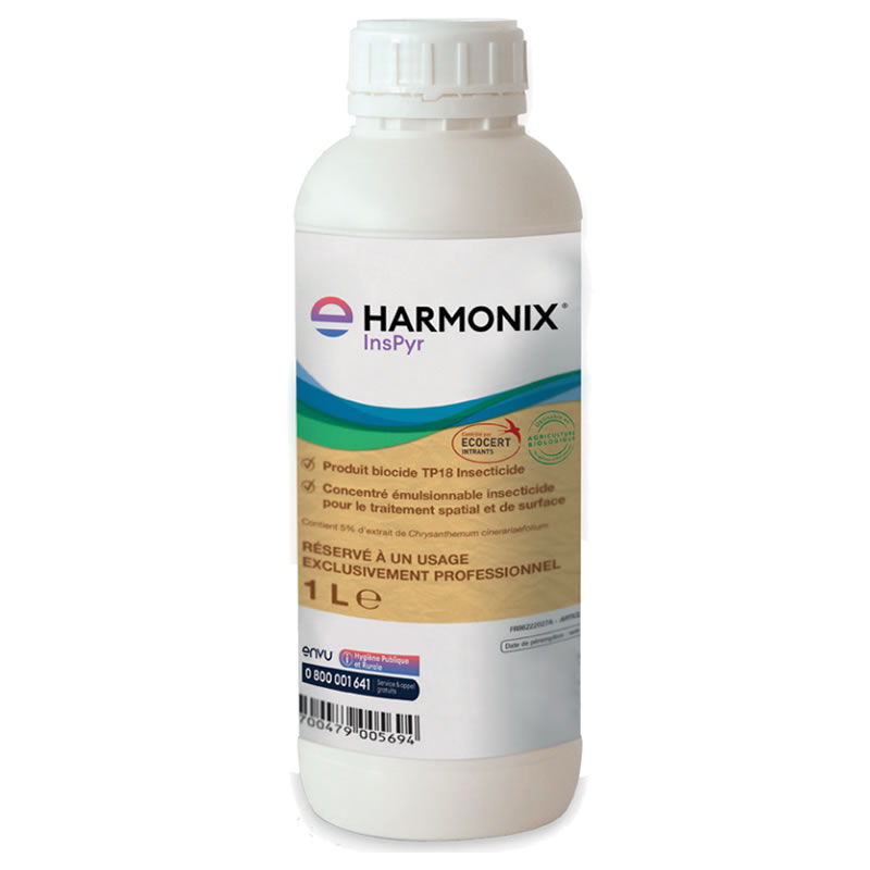 Insecticide concentré liquide Harmonix InsPyr - Bidon de 1L