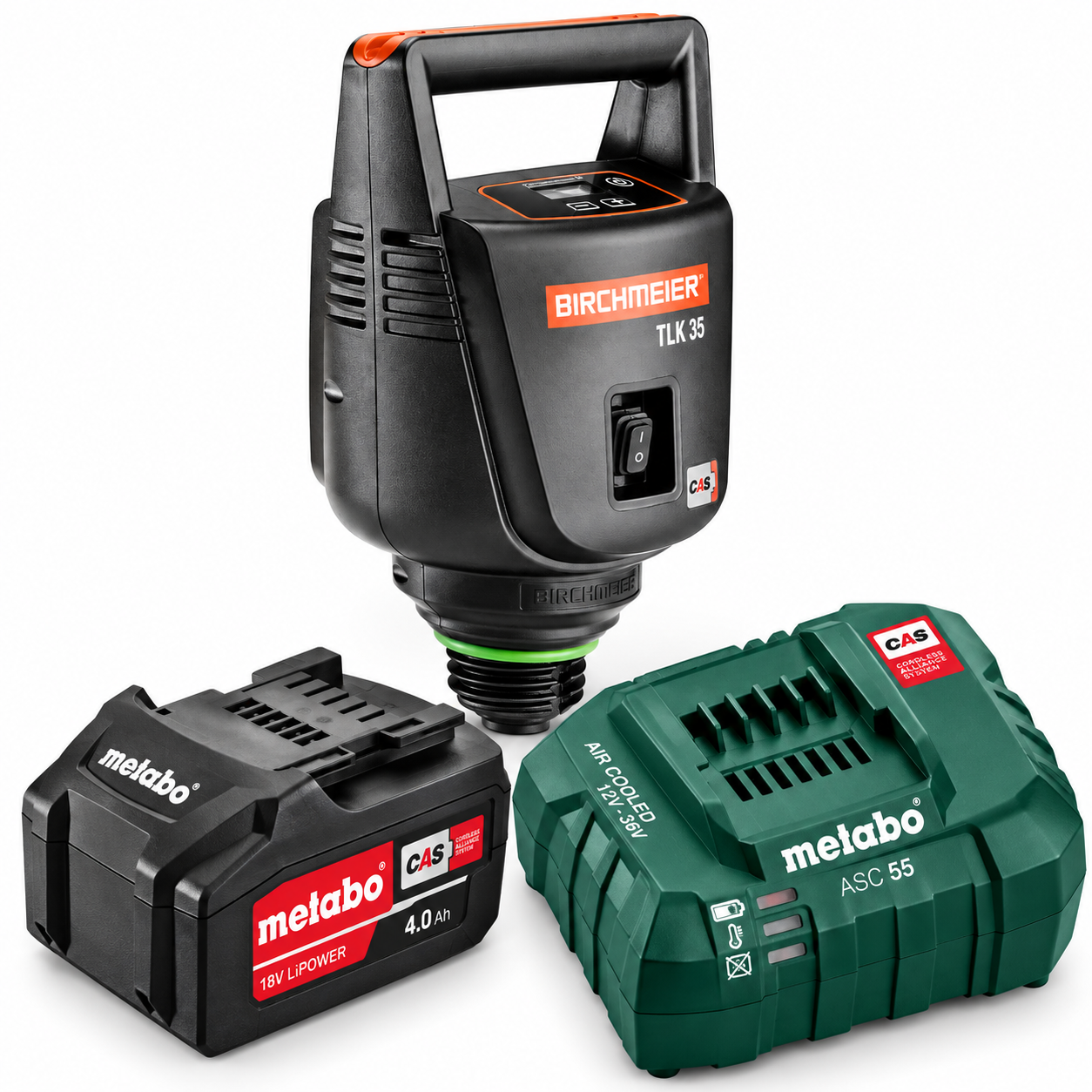 Kit pompe compresseur TLK 35 avec batterie 4 Ah et chargeur