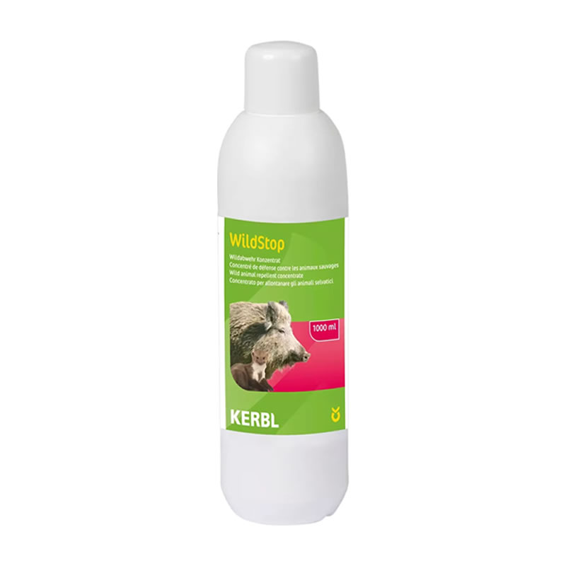 Répulsif concentré contre les renards, sangliers, martres, fouines,WildStop - Flacon 1000 ml