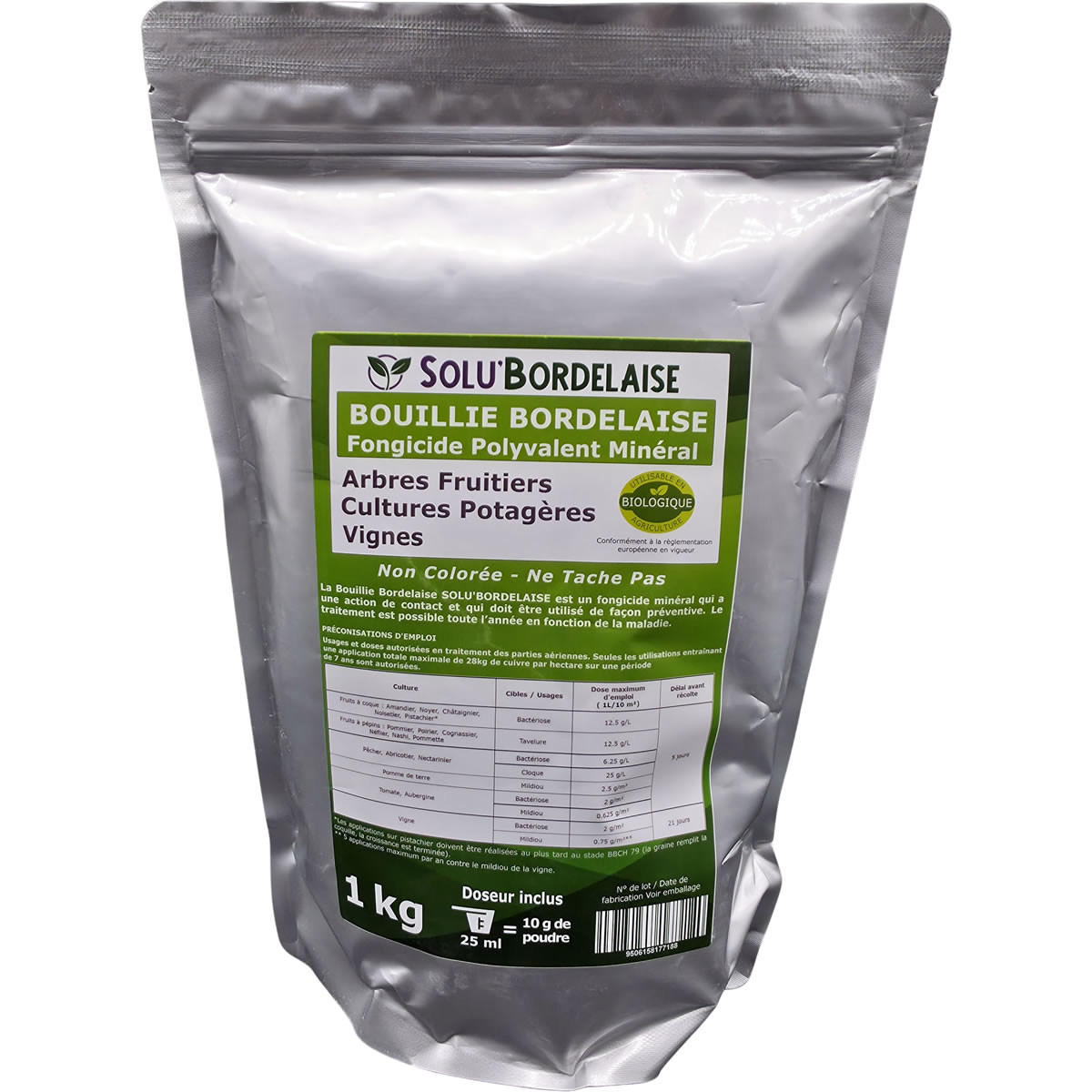 Bouillie Bordelaise Non Colorée SOLU